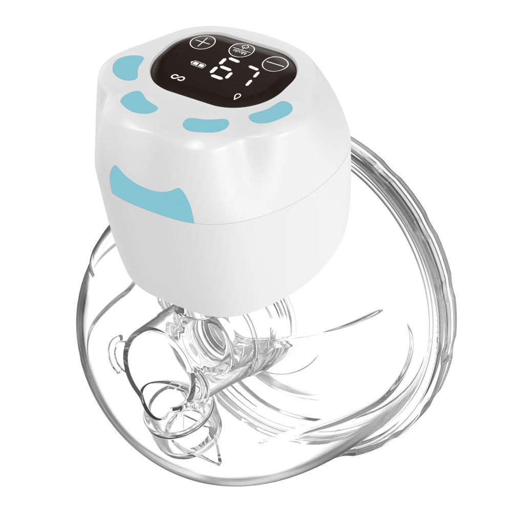 2022 New product launch wearable breast pump electric portable integrated hands-free 9-speed adjustment massage lactation