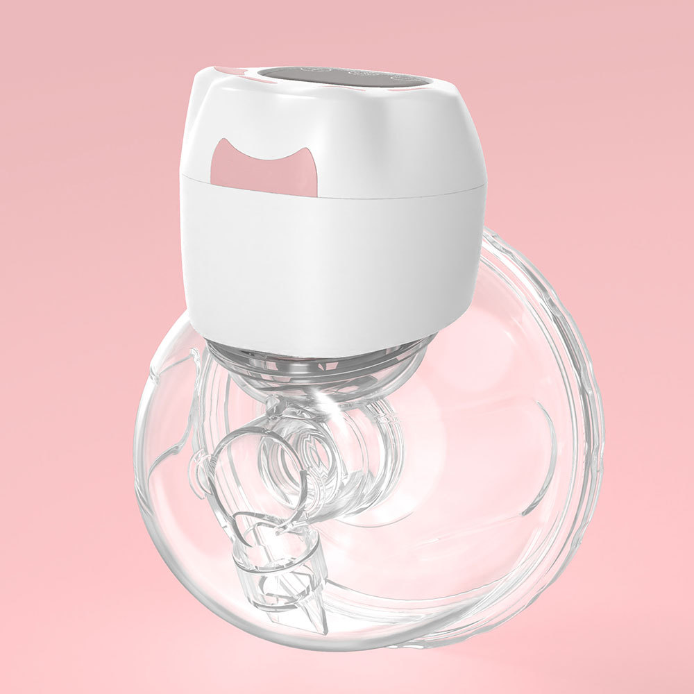 2022 New product launch wearable breast pump electric portable integrated hands-free 9-speed adjustment massage lactation