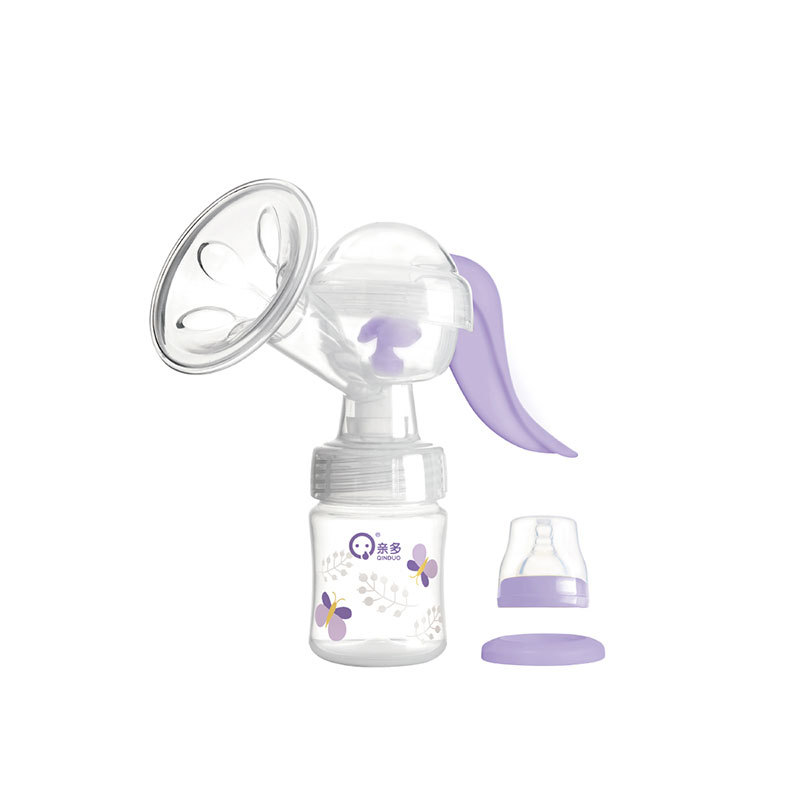 亲多手动吸奶器送宽口径奶瓶 挤奶器 吸乳器 妈咪用品