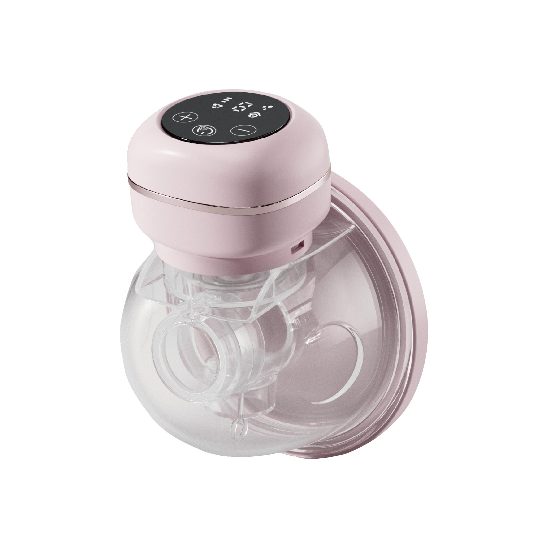 Neutral wireless wearable electric breast pump portable fully automatic hands-free breast milk collection and suction device