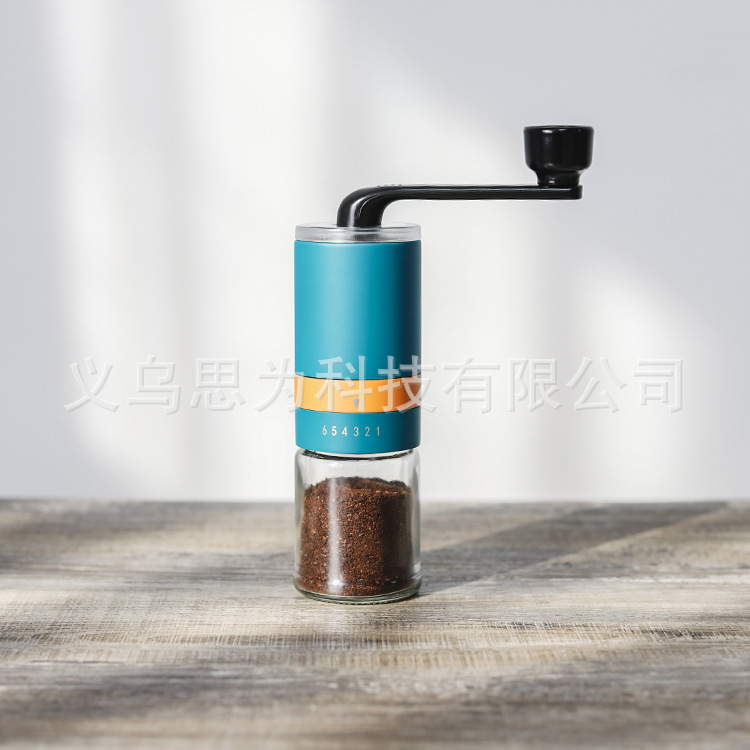 Source Factory Portable Handheld Coffee Grinder Outdoor Handheld Coffee Grinder Stainless Steel Coffee Grinder