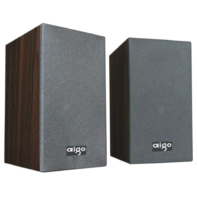 爱国者电脑音响桌面台式家用笔记本有线重低音喇叭迷你多媒体音箱