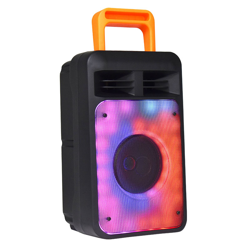 新款便携式户外蓝牙音响手提插卡k歌音箱低音炮广场舞跨境