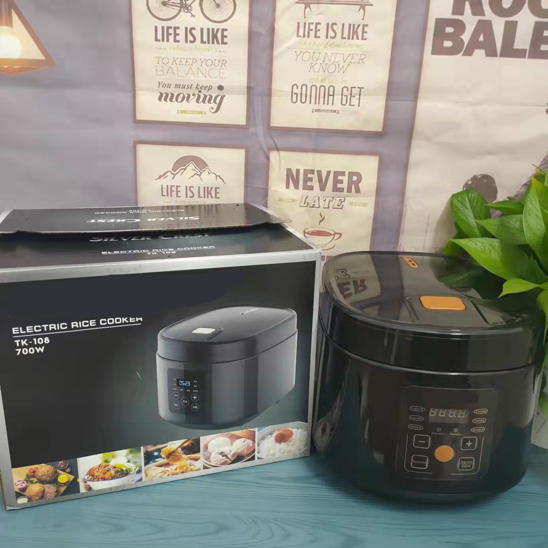 Cross border foreign trade Rice cooker 5L large capacity intelligent reservation function pure aluminum Rice cooker European regulation cross-border wholesale