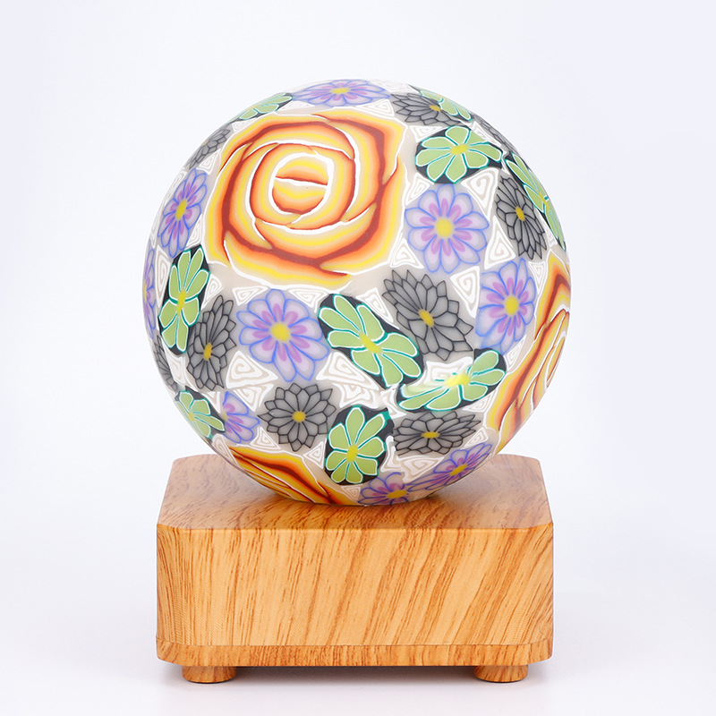 厂家直营温馨浪漫软陶led小夜灯卧室床头usb插电创意氛围灯