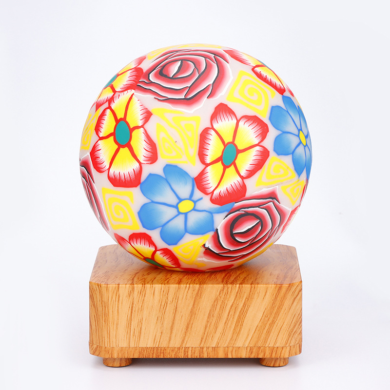 厂家直营温馨浪漫软陶led小夜灯卧室床头usb插电创意氛围灯