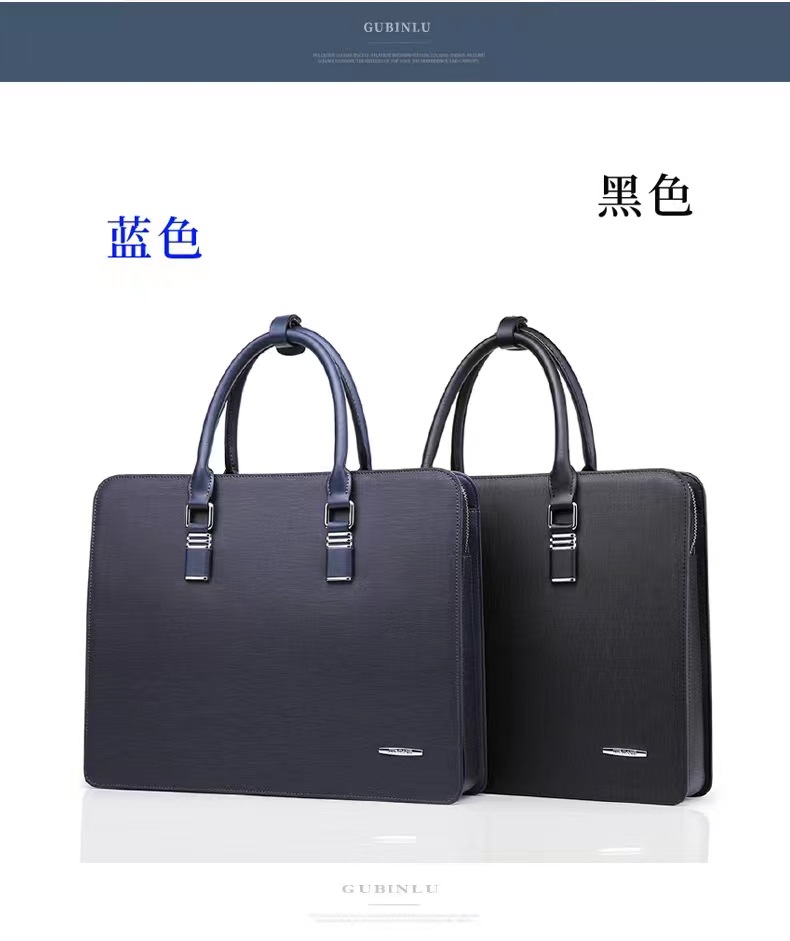 Genuine Genuine Leather Men's Bag Manufacturer's Direct Sales Men's Business Bag Import Layer Cowhide Shoulder Bag Handbag