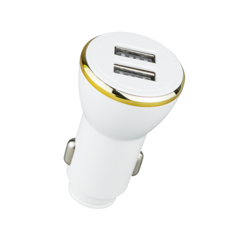 Cross border private model car charger 5V 2.1A dual USB port multifunctional car charger
