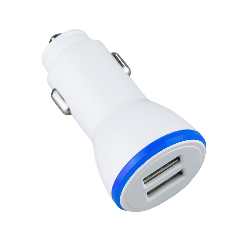 Cross border private model car charger 5V 2.1A dual USB port multifunctional car charger