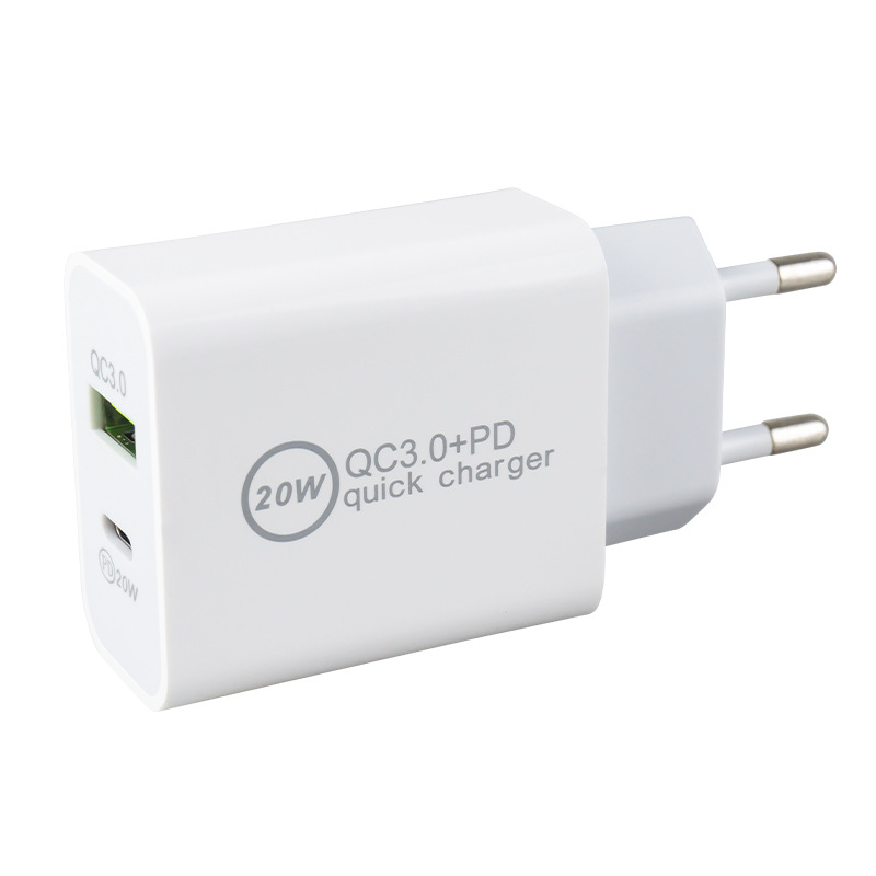 PD20W charger QC3.0 for iphone13 Apple 14 Huawei List of Xiaomi products dual port charger wholesale