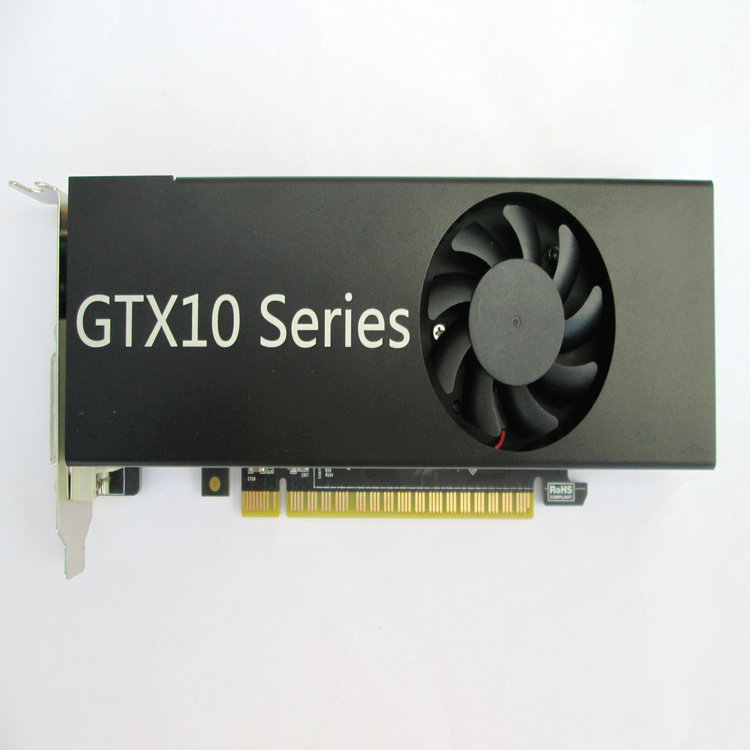 全新 GTX1050TI独立显卡 4GB DDR5 半高小机箱刀卡游戏显卡