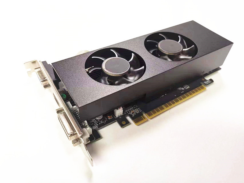 全新GTX750 实4G显卡DDR5 128bit台式小机箱电脑显卡全高半高刀卡