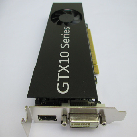 GTX1050 4G刀卡半高单槽游戏吃鸡HDMI 4K小机箱显卡