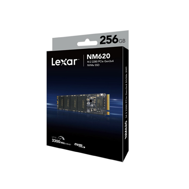 雷克沙Lexar NM620 256G/512G/1TB M.2 NVMe SSD固态硬盘游戏电竞
