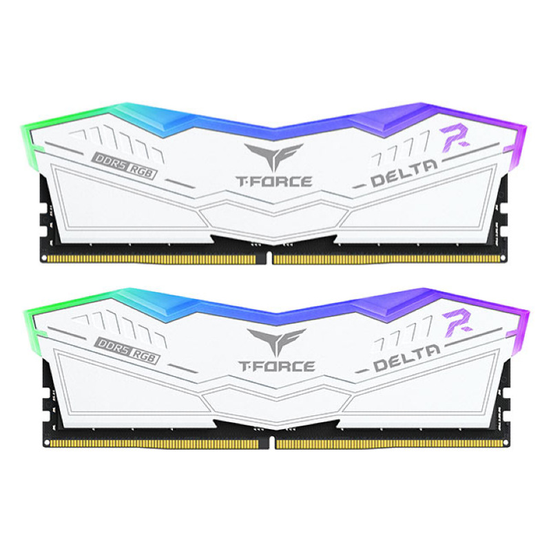 新品十铨DELTA DDR5 32G7200(16G*2)炫光RGB台式机电脑内存条