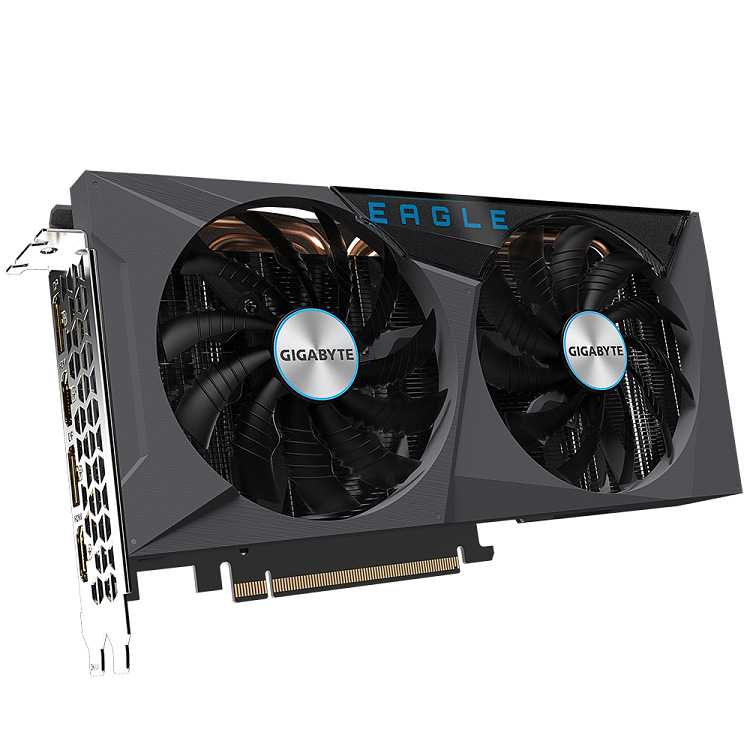 适用于技嘉GIGABYTE GeForce RTX3060TI  EAGLE 8G 游戏显卡LHR