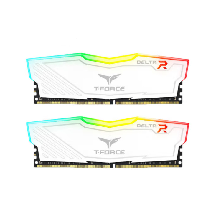 十铨Team 32G（16G*2）DDR4 32003600台式机RGB内存条