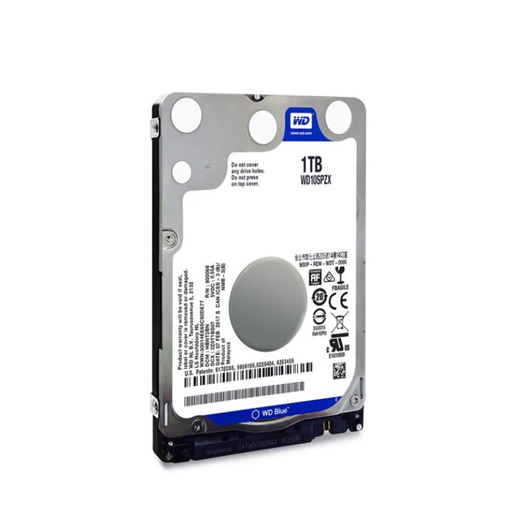 西部数据WD1T2T4TB5400转128M SATA适用笔记本电脑硬盘WD10SPZX