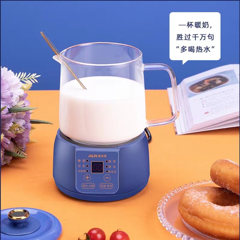 智能迷你多功能电炖杯办公室便携式玻璃水壶自动断电养生电热杯
