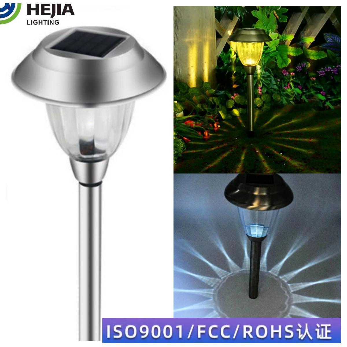 太阳能灯不锈钢户外防水庭院灯 花园景观照明灯 LED插地灯草坪灯