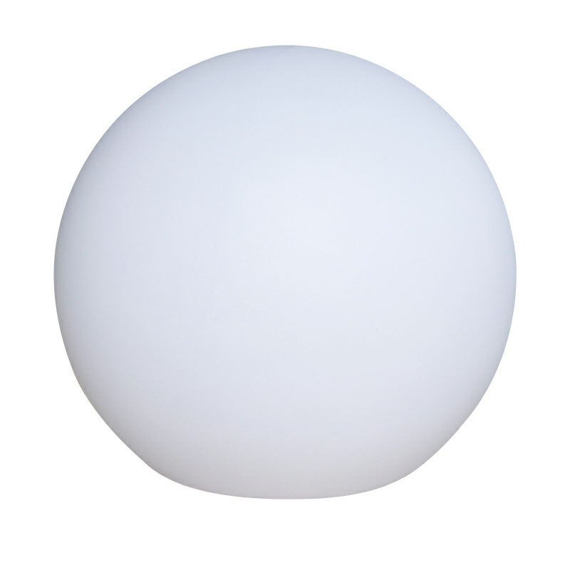 源头工厂户外发光圆球灯罩定制滚塑加工设计塑料灯具外壳PE塑胶