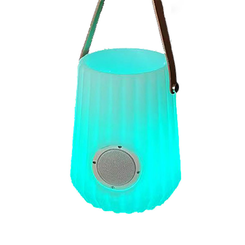 LED蓝牙音乐冰桶发光手提防水遥控七彩氛围灯装饰灯智能现代简约