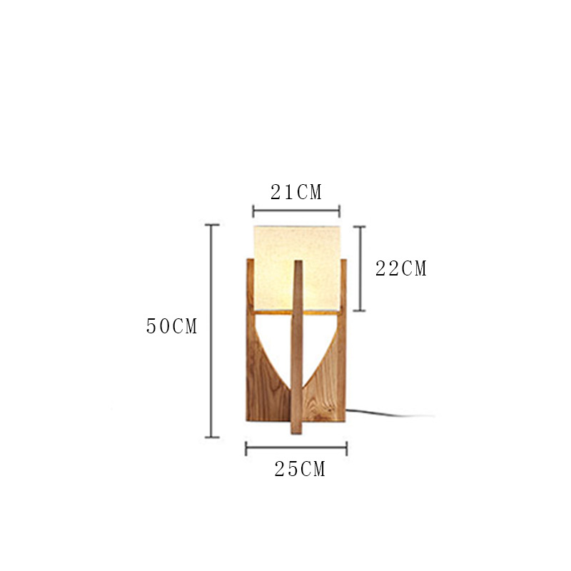 现代简约花架氛围落地灯客厅卧室阳台实木立式创意装饰发光花盆灯