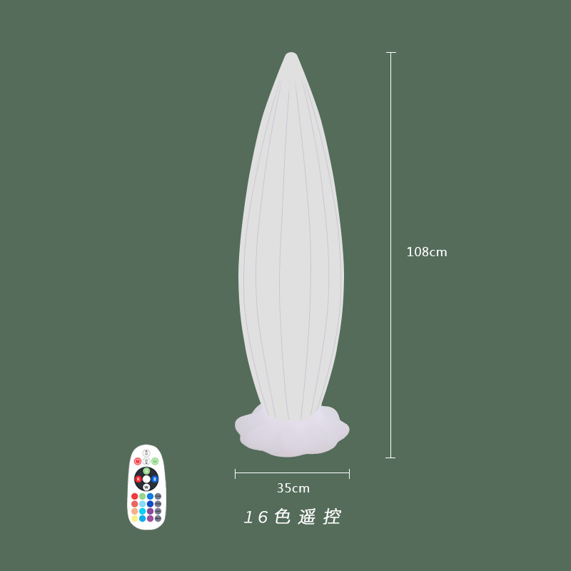 厂家直供私模发光装饰落地灯LED走廊灯轻奢ins别墅庭院景观氛围灯