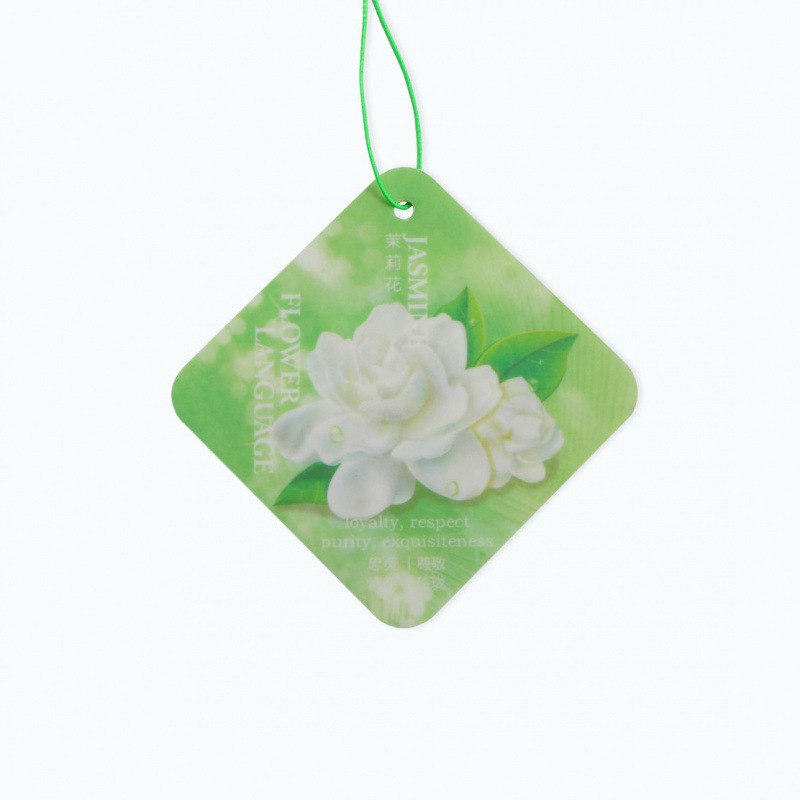 车载香薰片批发香片挂件汽车后视镜香氛扩香片花香除异味持久淡香