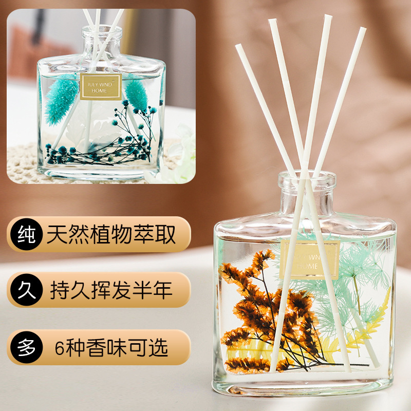 120毫升无火香薰精油家用室内房间持久香水厕所除异味香氛摆件