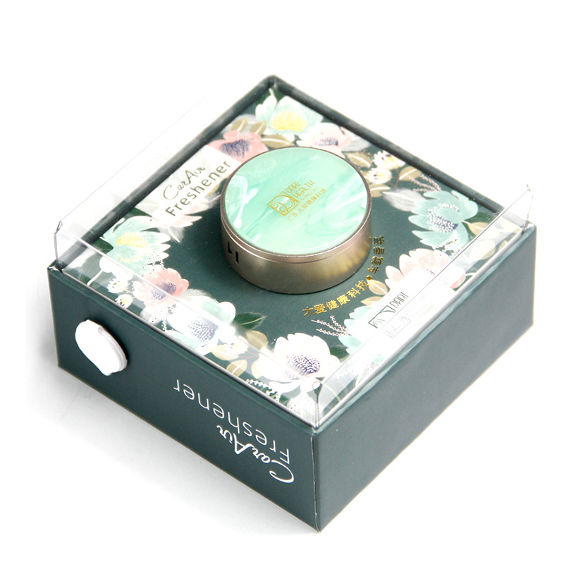 大爱定制车载香薰贝壳醋酸片香薰高档商务礼品摆件出风口汽车香薰