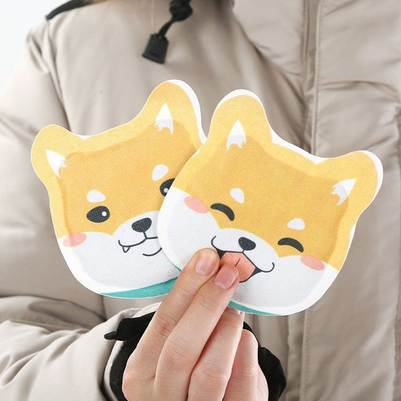 新款卡通暖贴冬季可爱暖宝宝自发热贴大号新款暖腹暖身贴义乌批发