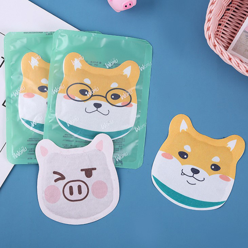 新款卡通暖贴冬季可爱暖宝宝自发热贴大号新款暖腹暖身贴义乌批发