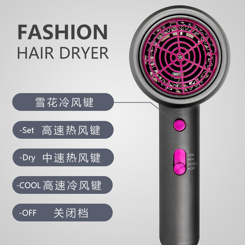礼品跨境亚马逊日规美规欧规电吹风110V吹风筒小家电hair dryer