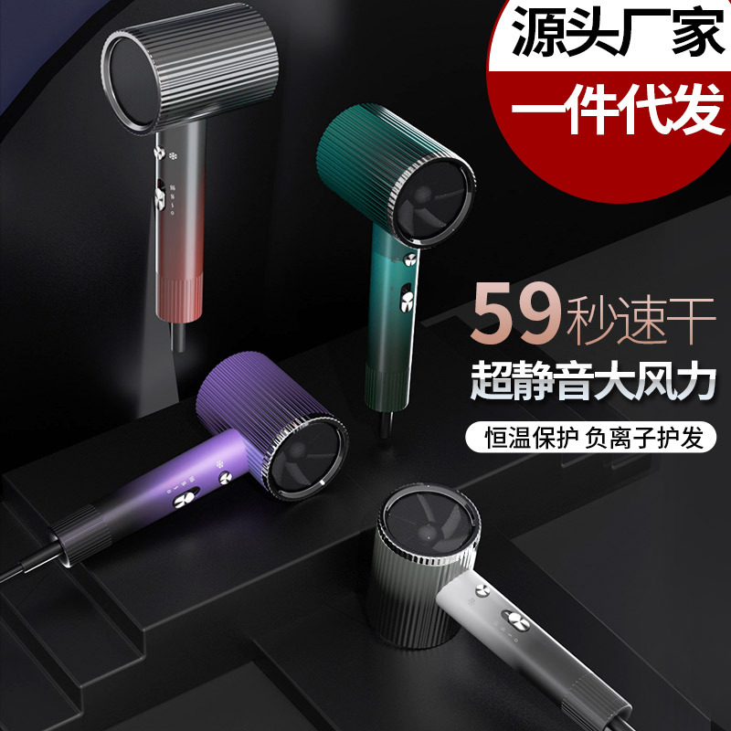 网红新款负离子吹风机酒店发廊大功率吹风筒静音护发电吹风代发