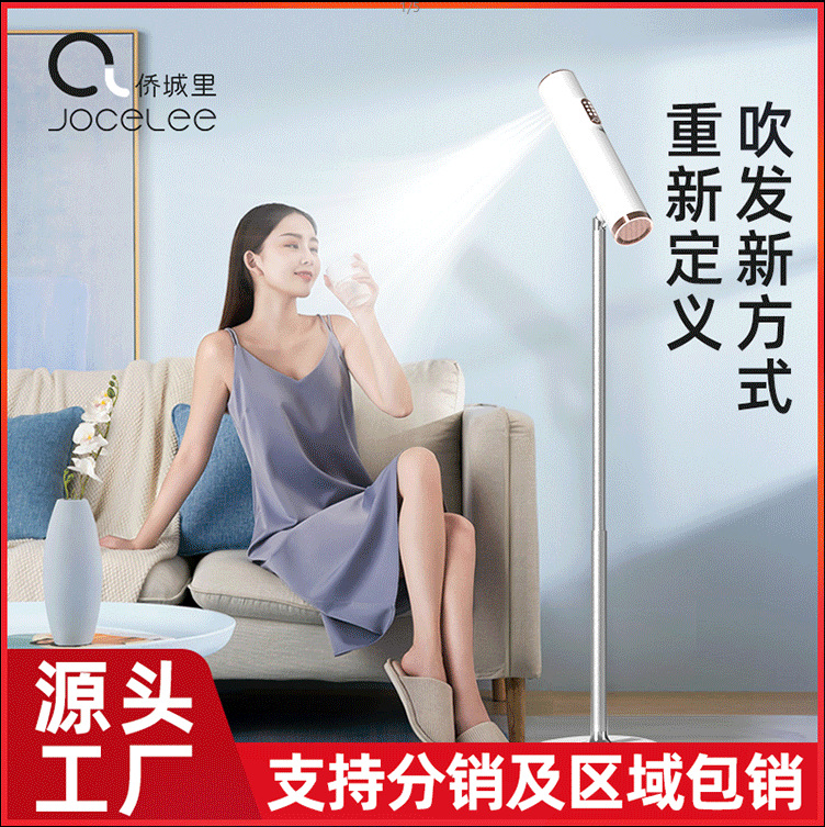 家用立式吹风机懒人落地式大功率负离子护发速干落地式折叠吹风筒