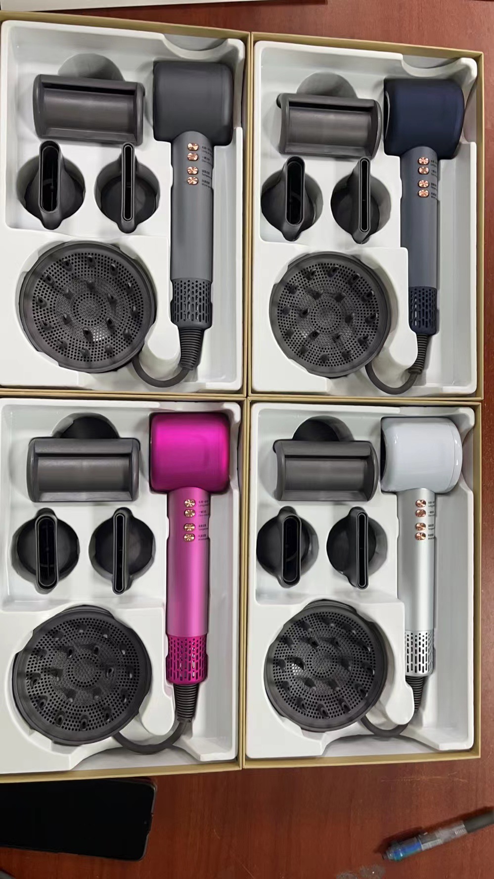 源头厂家网红无叶吹风机新一代高速负离子护发家用发廊专用电吹风