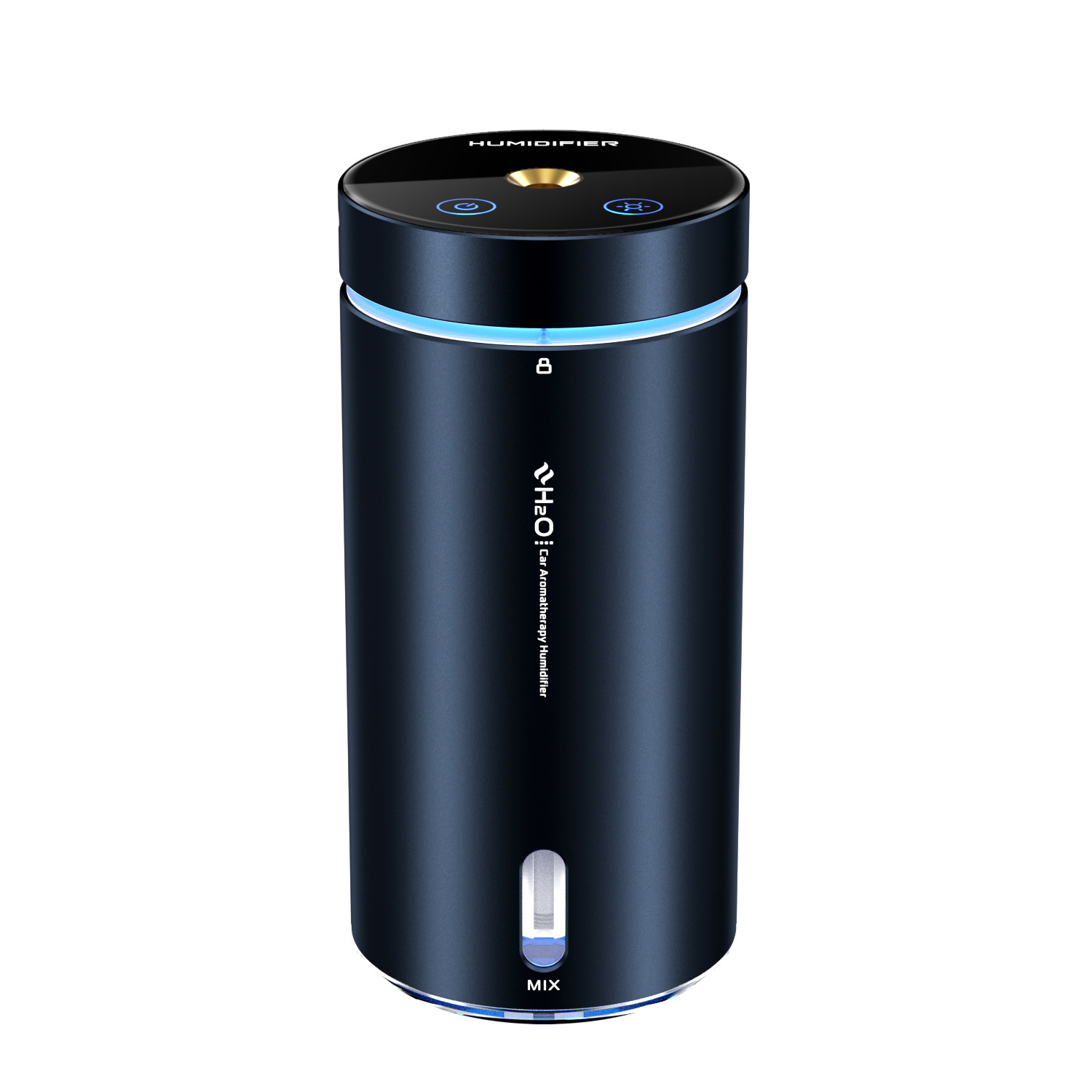 车载加湿器空气净化器一体汽车用雾化香薰喷雾机车内氛围灯除异味