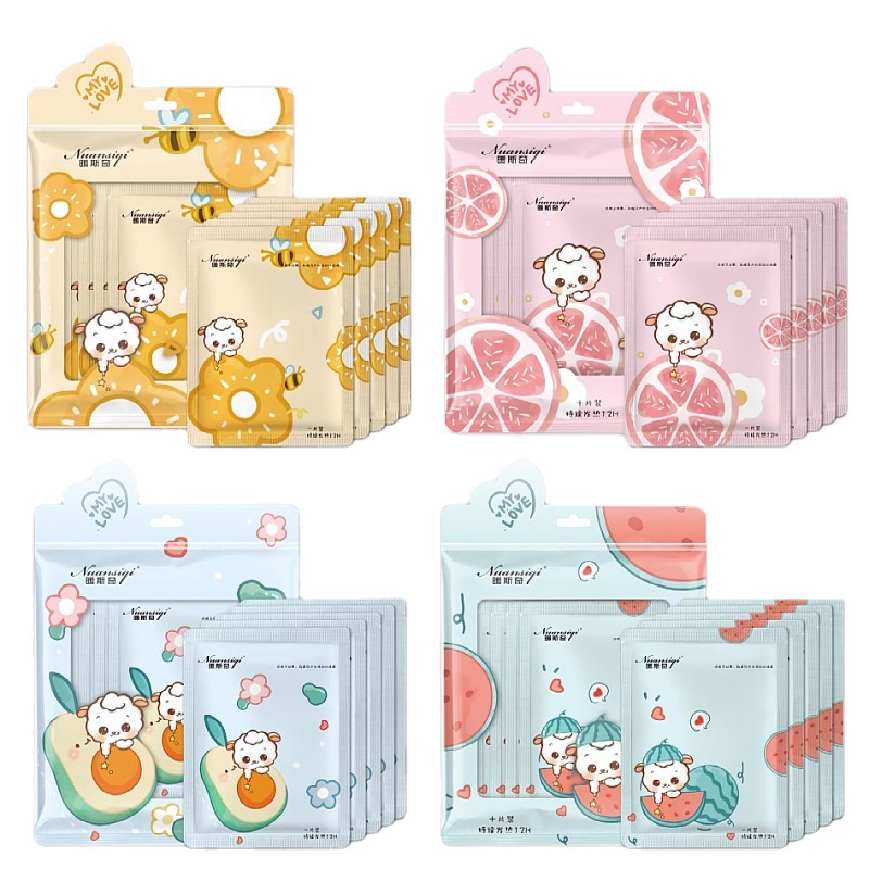 2023新货印花卡通包装暖宝宝  暖贴保暖贴暖身贴10片装自发热贴