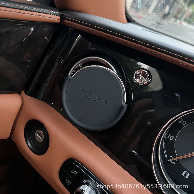 祖马龙车载随行香薰JoMalone祖玛珑小苍兰汽车挂件固体香氛礼盒装
