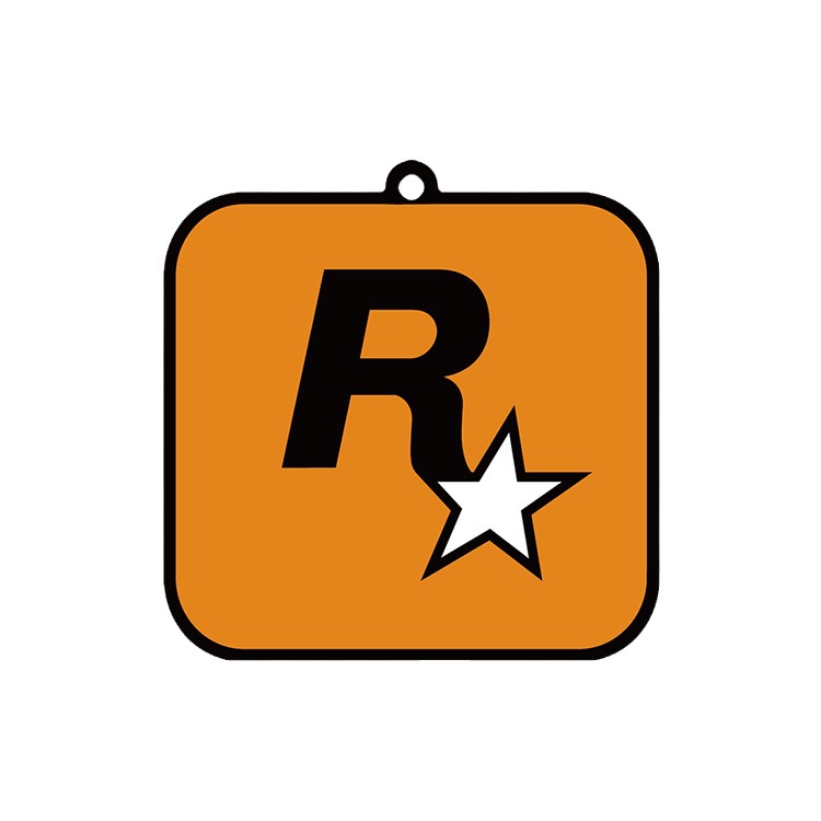 R星车载持久香薰片车内GTA周边潮流汽车挂饰香水汽车香片一件代发