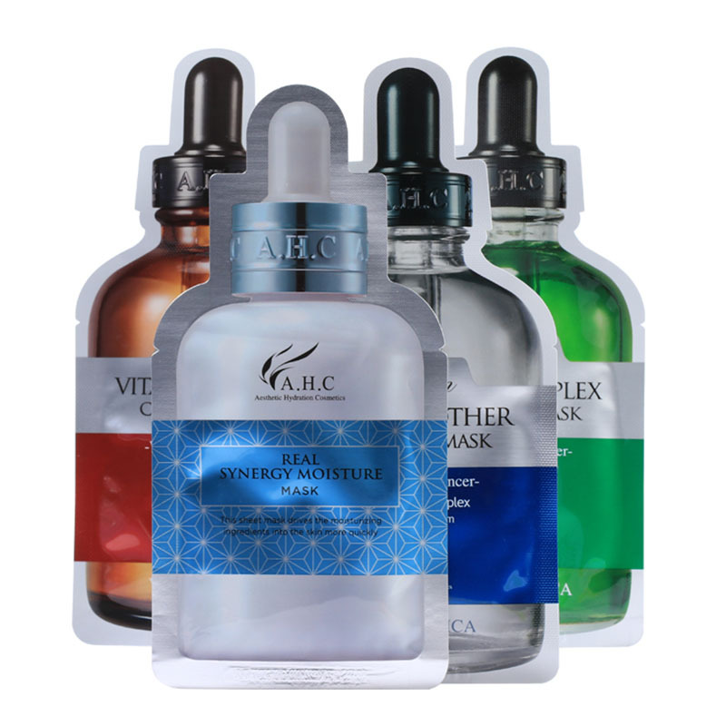 AHC黄金面膜三四代蓝B5玻尿酸玫瑰锡纸蒸汽黑松露氨基酸蜂胶面膜