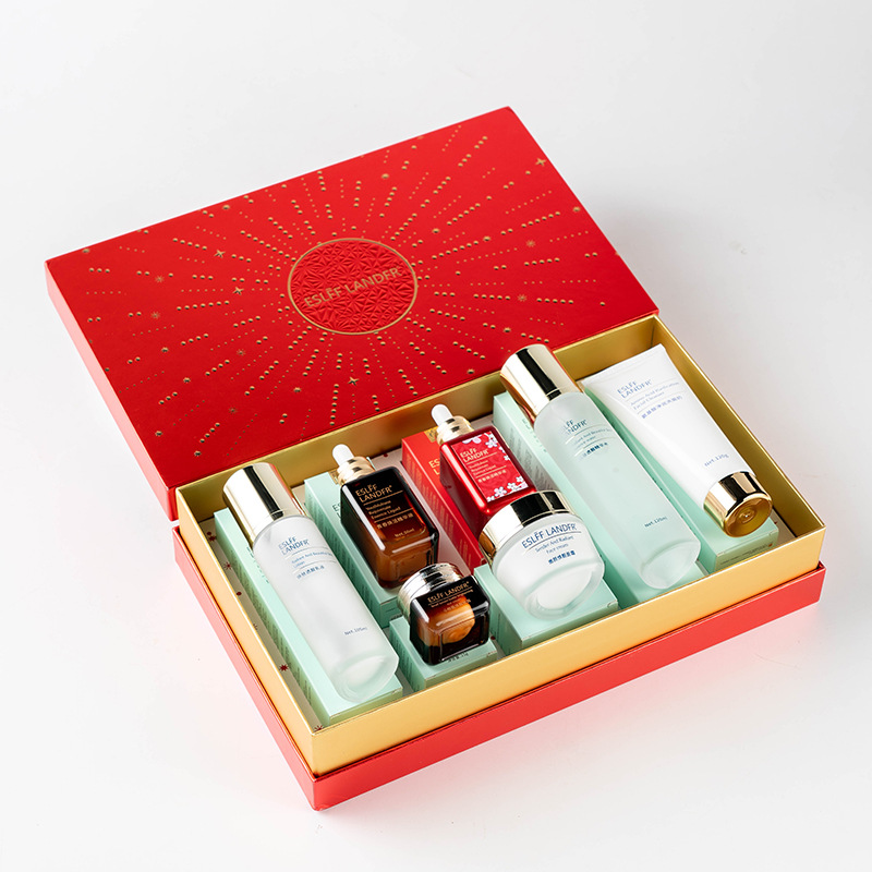 ESLFF LANDFR兰黛菁萃小棕瓶精华液水乳护肤品套装眼霜补水保湿化