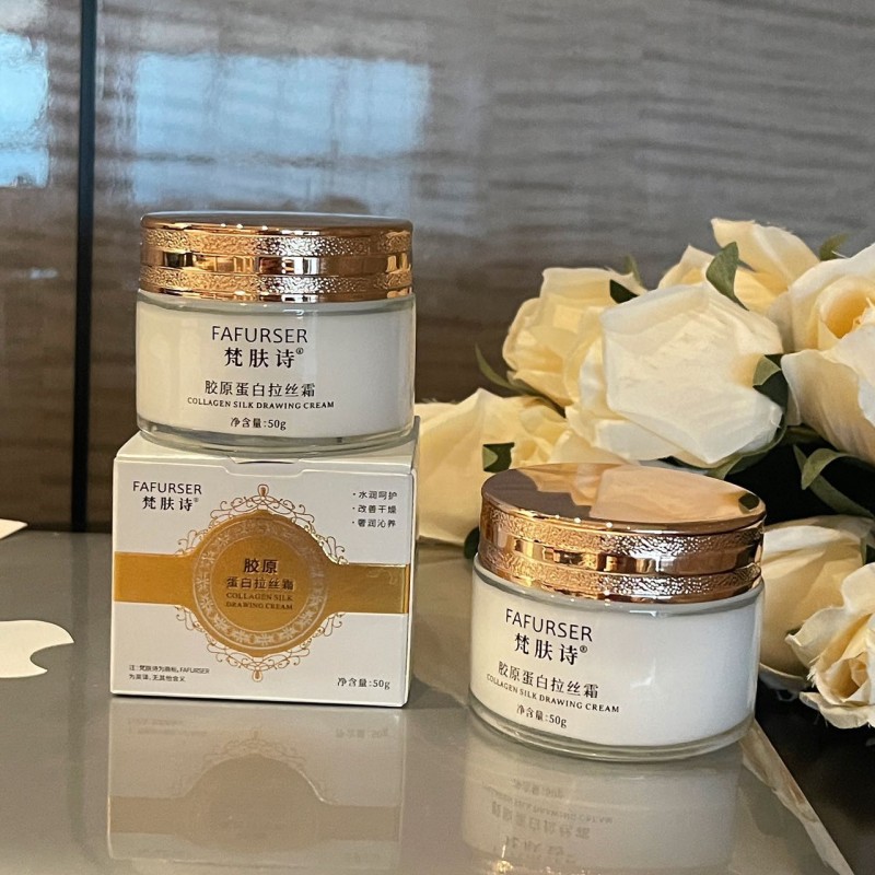 胶原蛋白重组霜淡化细纹去皱润肤补水保湿抗皱面霜