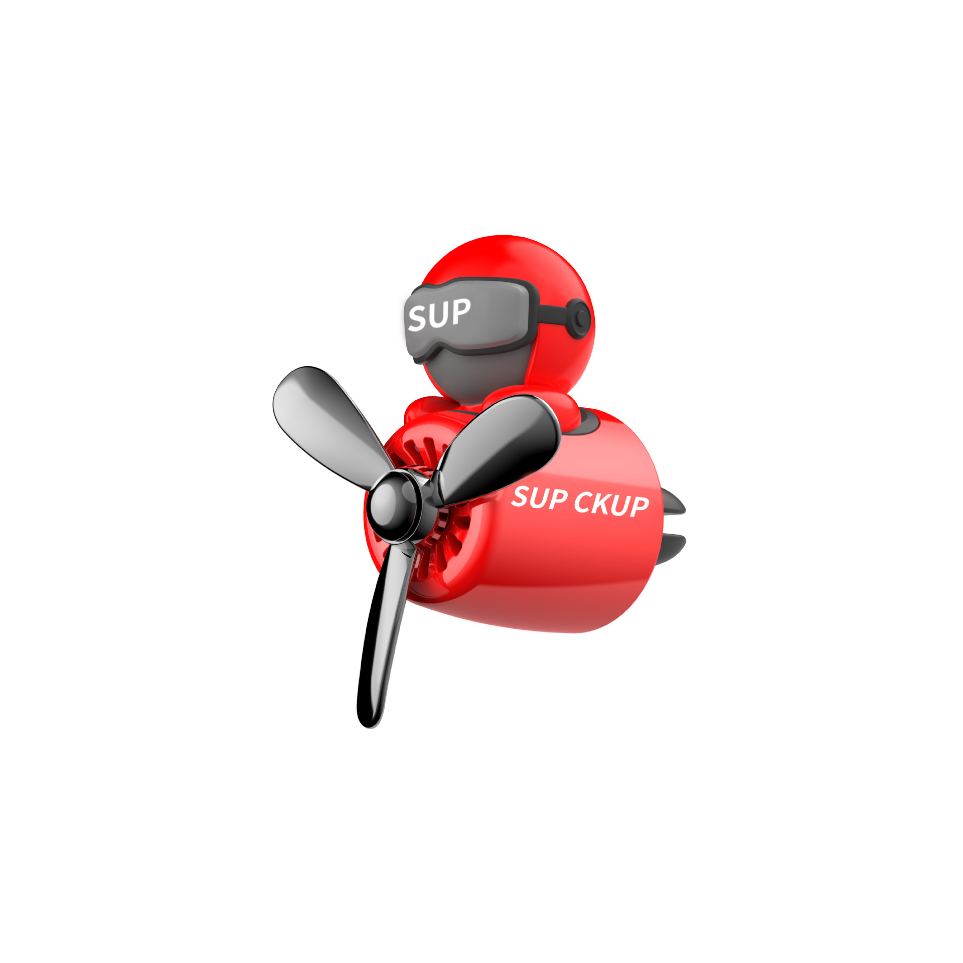 汽车出风口香薰车载创意礼品汽车香水汽车饰品螺旋桨车用香氛摆件