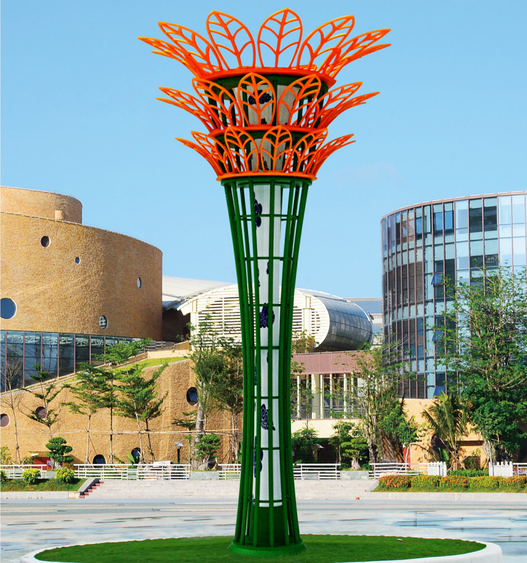 厂家定制隧道景观灯 公园景区LED景观灯 大型变幻互动感应时光门