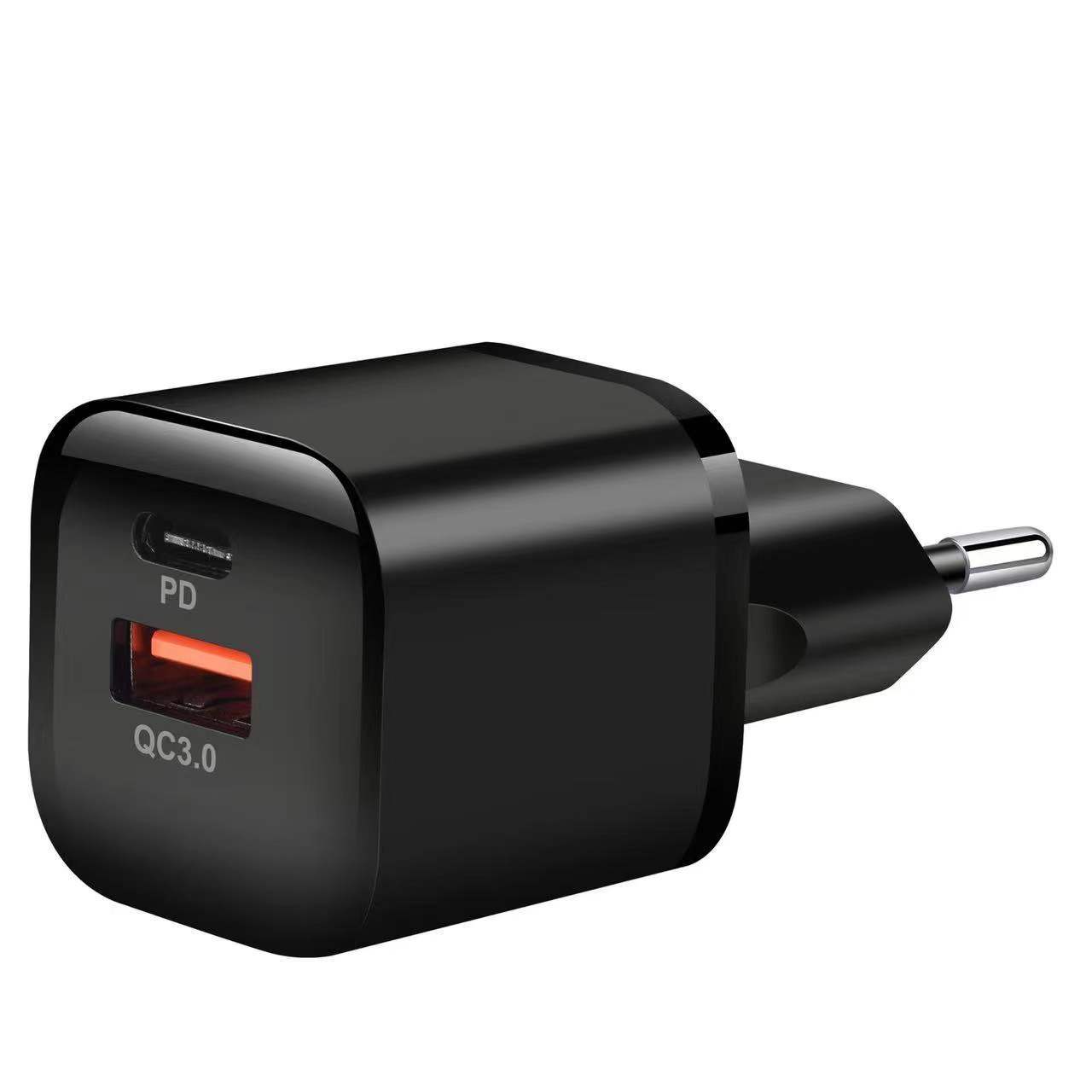 PD18W charger suitable for Apple Android phones with universal TYPE-C interface fast charging head USB-C flash charging