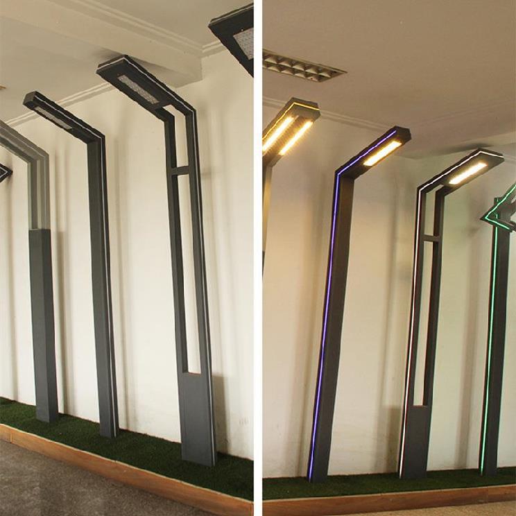 LED玉兰灯厂家八叉九火玉兰灯中华灯户外道路广场大型高杆景观灯