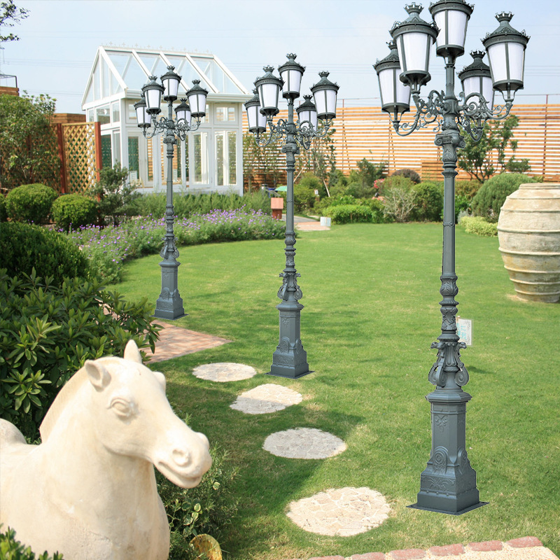 玉兰灯厂家定制LED玉兰景观灯市政道路广场大型中华灯组合路灯