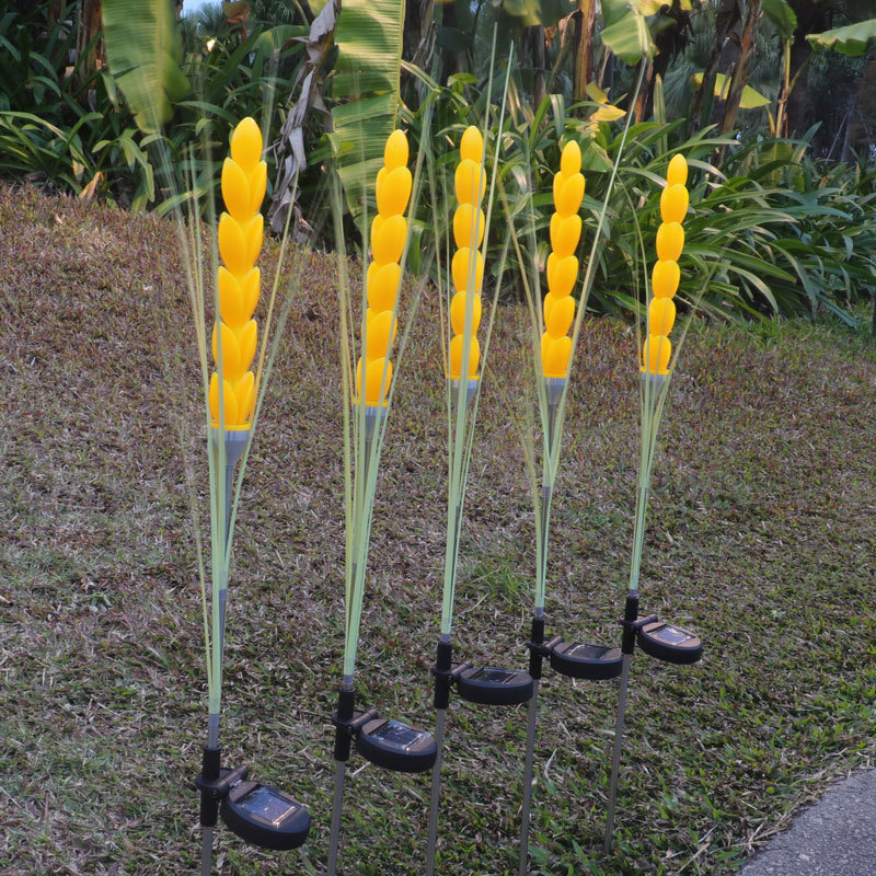 大型景观灯厂家广场园林异形景观灯户外亮化景区麦穗艺术造型灯